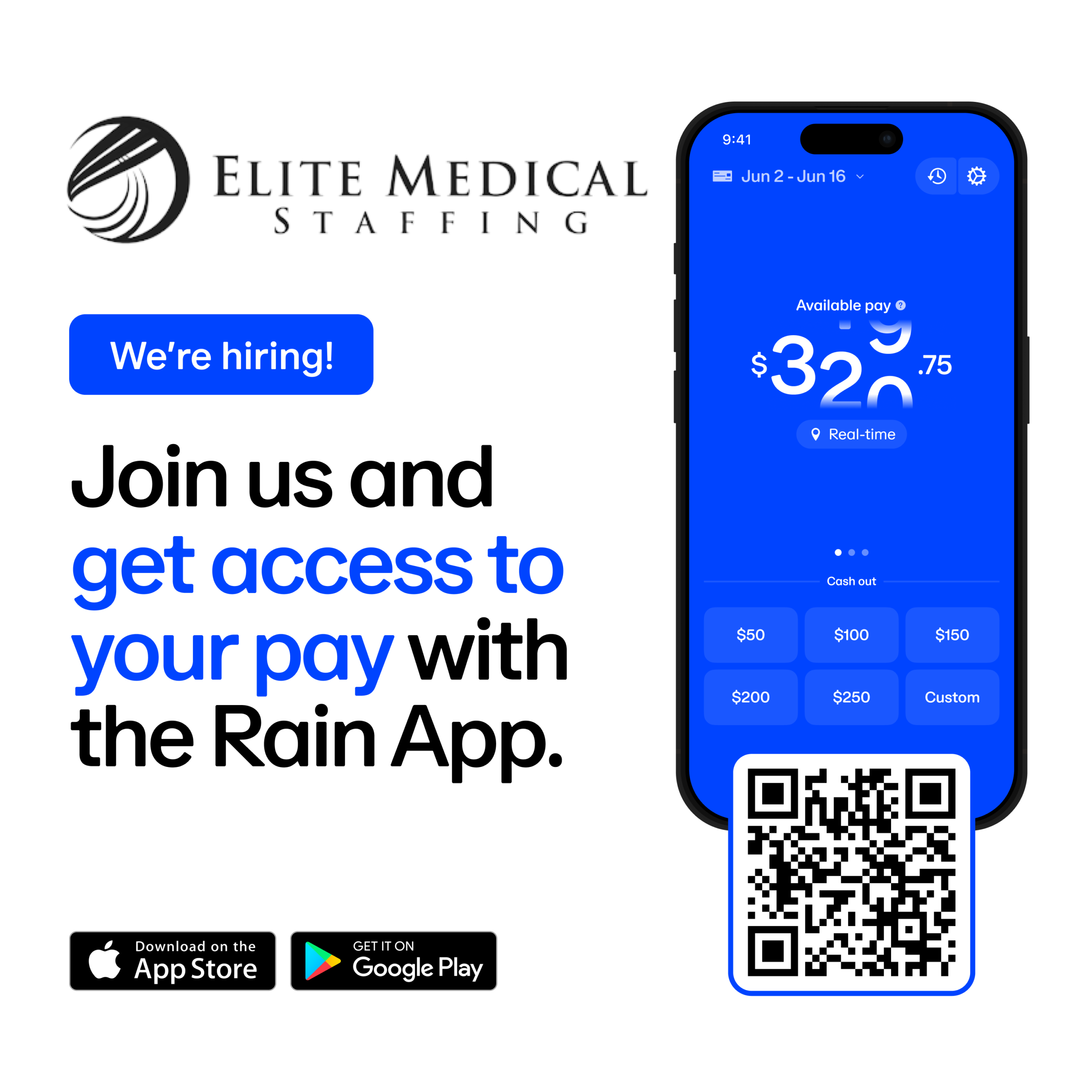 Elite Medical Staffing - Rain Magnet - 2026